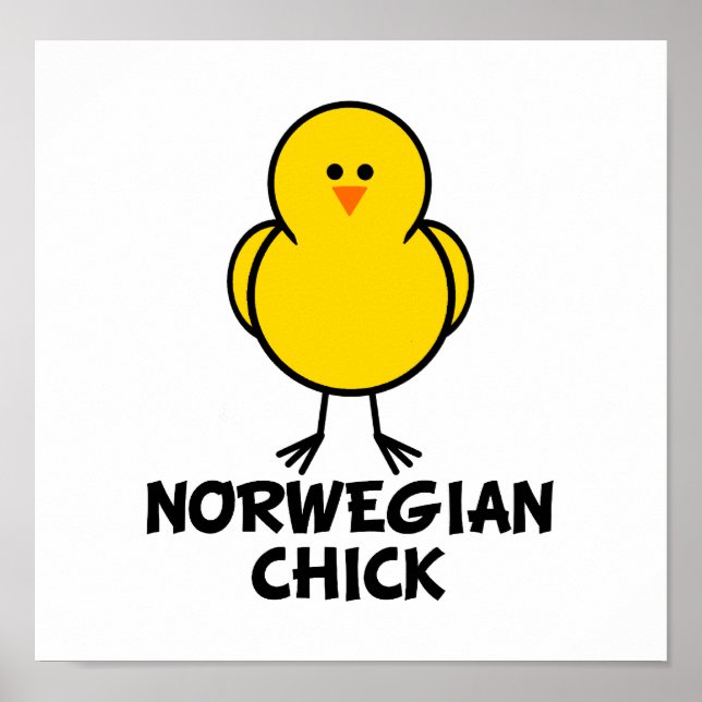 Affiches Chick norvégien (Devant)