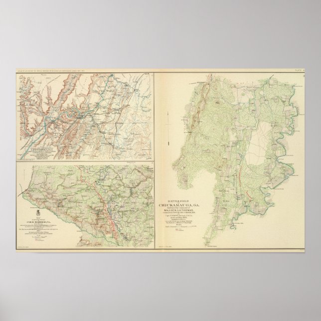 Affiches Chickamauga, Ga (Devant)