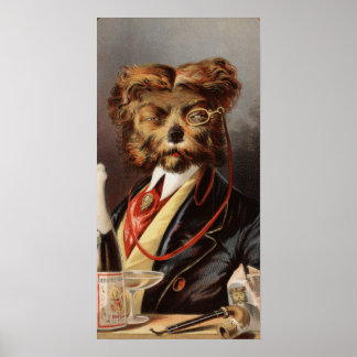 Affiches Chien de classe supérieure