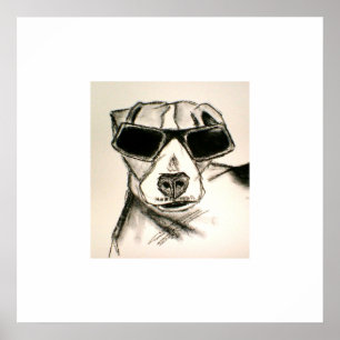 Affiches Chien de roche