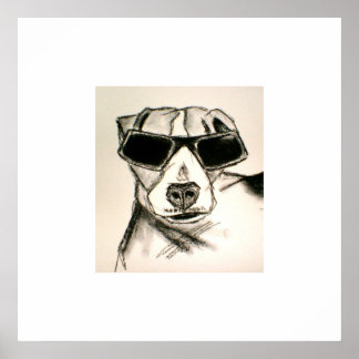 Affiches Chien de roche