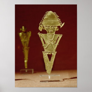 Affiches Chiffre anthropomorphe d'un guerrier