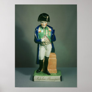Affiches Chiffre du Staffordshire de Napoleon Bonaparte