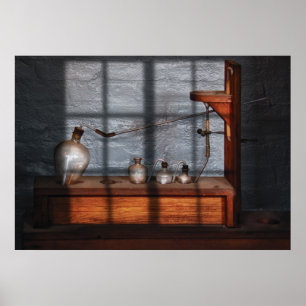 Affiches Chimiste - L'expérience scientifique