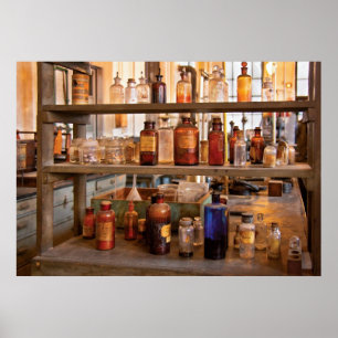 Affiches Chimiste - Potion de mouvement