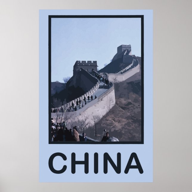 Affiches Chine Grande Muraille De Chine (Devant)