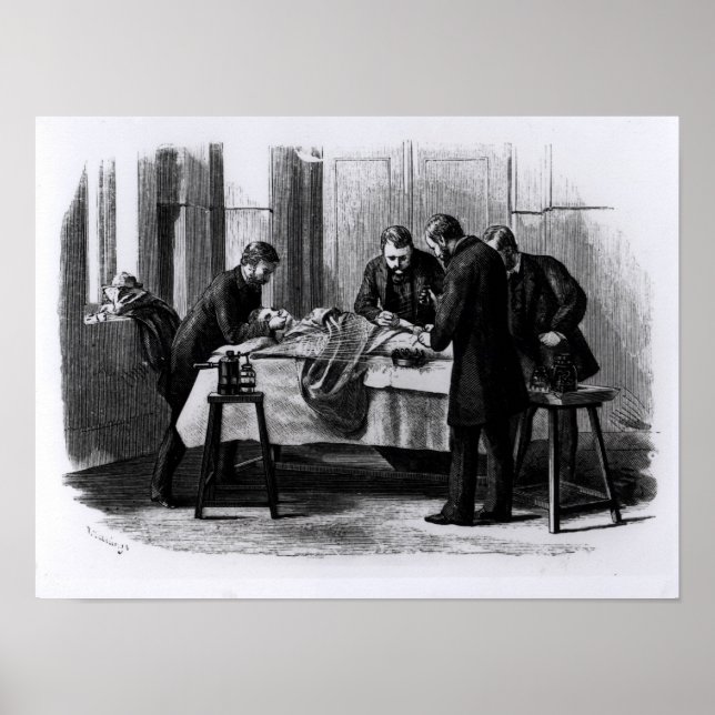 Affiches Chirurgie antiseptique, 1882 (Devant)
