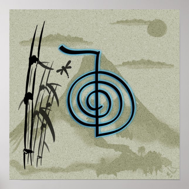 Affiches Cho Ku Rei Reiki (Devant)