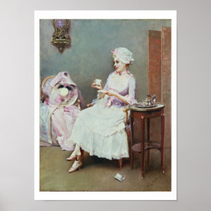 Affiches Chocolat chaud (huile sur la toile)