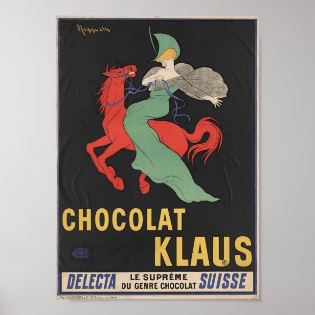 Affiches Chocolat Klaus (Devant)
