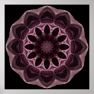 Affiches Chocolats de cerise Mandala