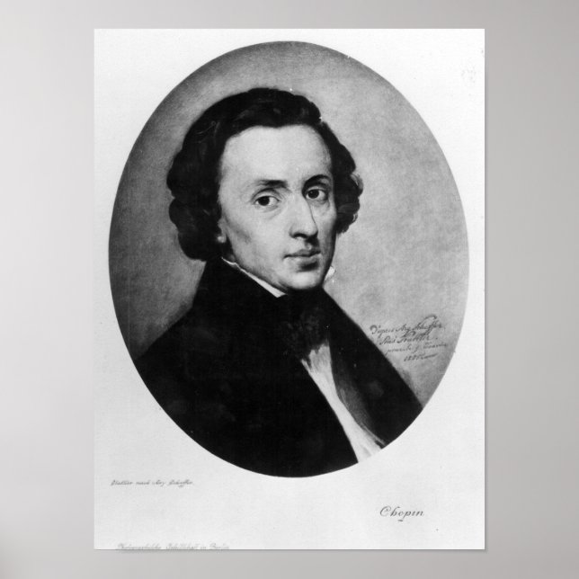 Affiches Chopin, 1858 (Devant)