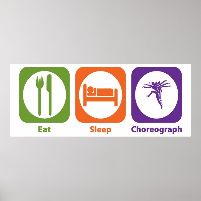 Affiches Chorégraphe du sommeil (Devant)