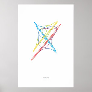 Affiches Chorégraphie d'échange : Pékin, Chine