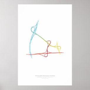 Affiches Chorégraphie d'échange : Springfield occidental,
