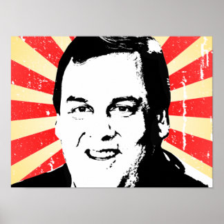 AFFICHES CHRIS CHRISTIE PROPAGANDA