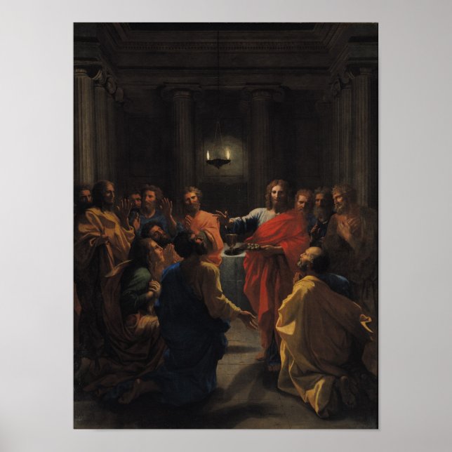 Affiches Christ Instituant l'Eucharistie (Devant)
