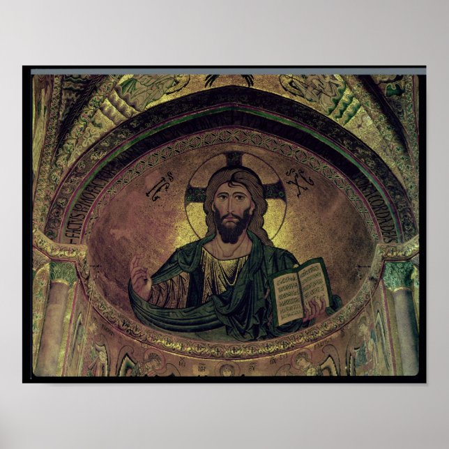 Affiches Christ Pantocrator dans l'abside (Devant)