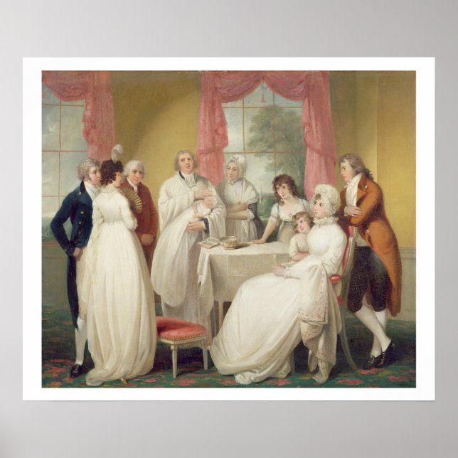 Affiches Christening of the Heir, c.1799 (Devant)