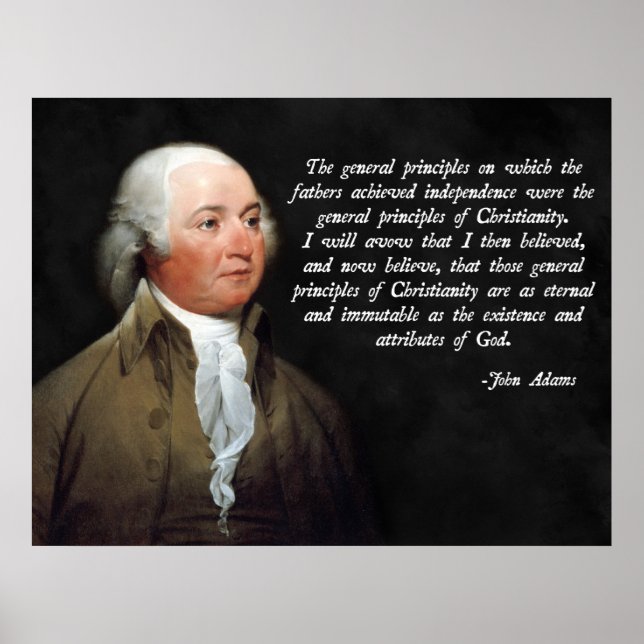 Affiches Christianisme John Adams (Devant)