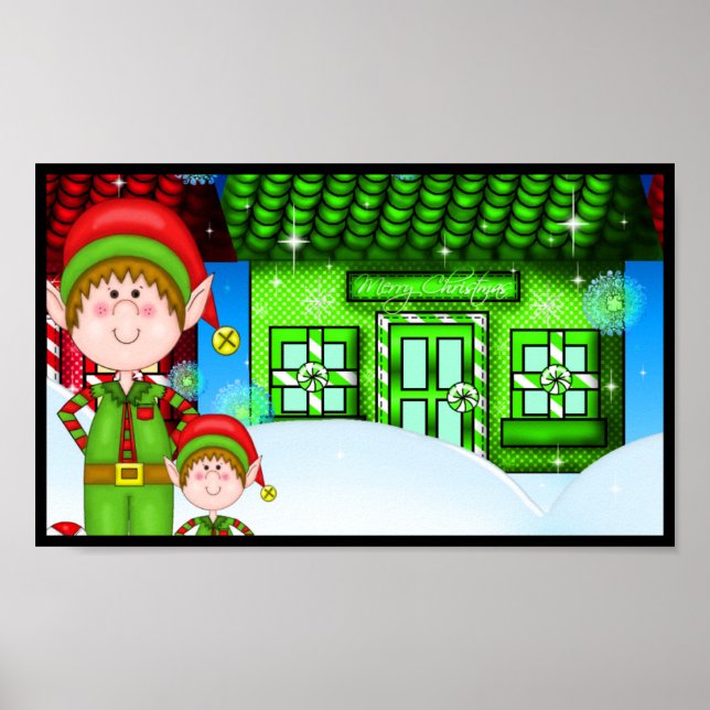Affiches Christmas Elf (Devant)