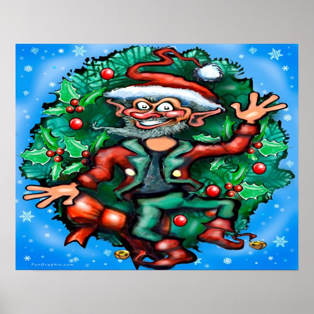 Affiches Christmas Elf (Devant)