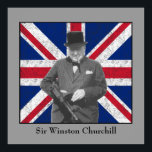 Affiches Churchill Pose Avec Un Tommy Gun<br><div class="desc">Non seulement Sir Winston, l'un des meilleurs dirigeants de l'histoire, a aussi publié quelques-unes des citations les plus drôles du XXe siècle. Son talent de leader, de soldat, d'homme d'État et d'orateur a permis à l'Angleterre de traverser les années les plus difficiles de la Seconde Guerre mondiale et de remporter...</div>
