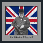 Affiches Churchill Pose Avec Un Tommy Gun<br><div class="desc">Non seulement Sir Winston, l'un des meilleurs dirigeants de l'histoire, a aussi publié quelques-unes des citations les plus drôles du XXe siècle. Son talent de leader, de soldat, d'homme d'État et d'orateur a permis à l'Angleterre de traverser les années les plus difficiles de la Seconde Guerre mondiale et de remporter...</div>