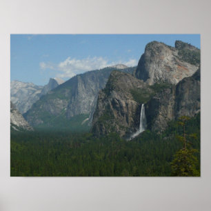 Affiches Chute de Bridalveil et Half Dome à Yosemite