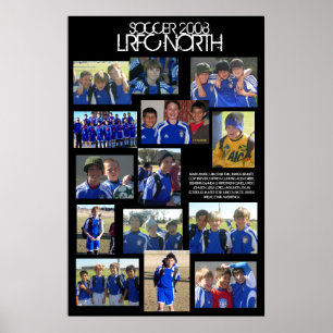 AFFICHES CHUTE DE FOOTBALL NORD LRFC 2008