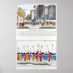 Affiches Chute de la Bastille