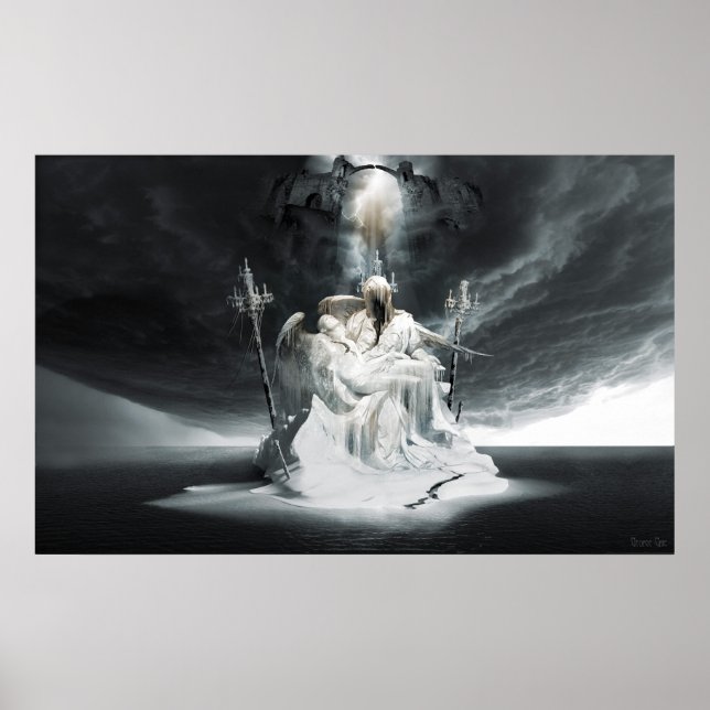 Affiches Chute de Lucifer Pieta (Devant)