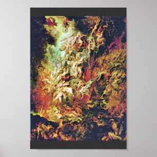 Affiches Chute D'Enfer Des Damnés Par Rubens Peter Paul