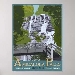 Affiches Chutes d'Amicalola