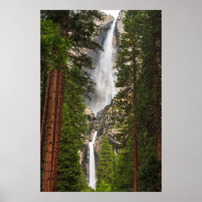 Affiches Chutes de Yosemite, Californie (Devant)