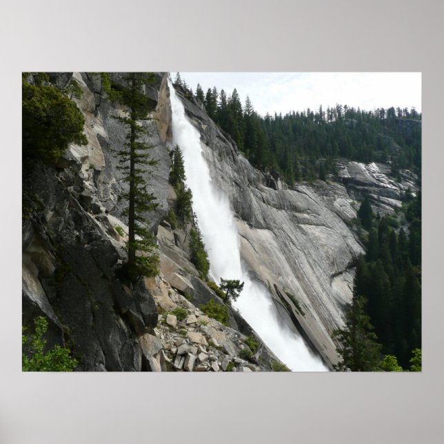 Affiches Chutes du Nevada dans le parc national de Yosemite (Devant)