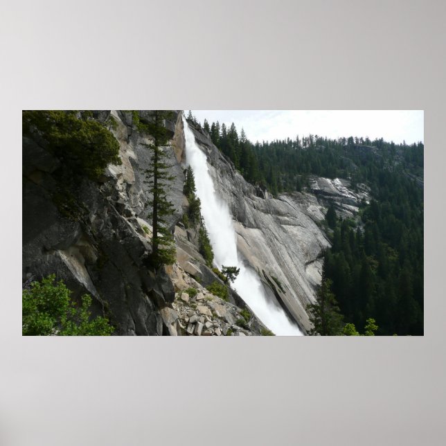 Affiches Chutes du Nevada dans le parc national de Yosemite (Devant)