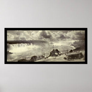 Affiches Chutes du Niagara, photo 1909 de NY