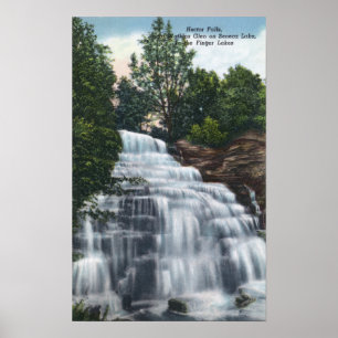Affiches Chutes Hector près de Seneca Lake View