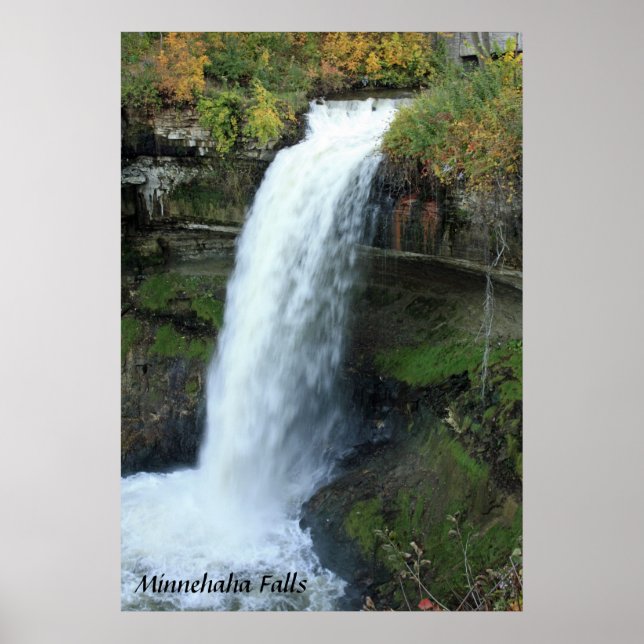 Affiches Chutes Minnehaha (Devant)
