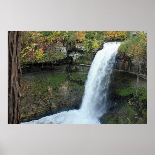 Affiches Chutes Minnehaha (Devant)