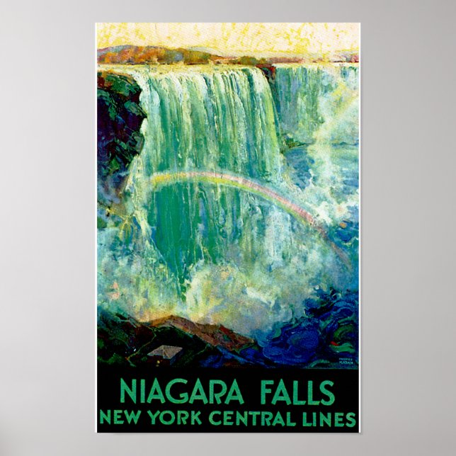 Affiches Chutes Niagara (Devant)