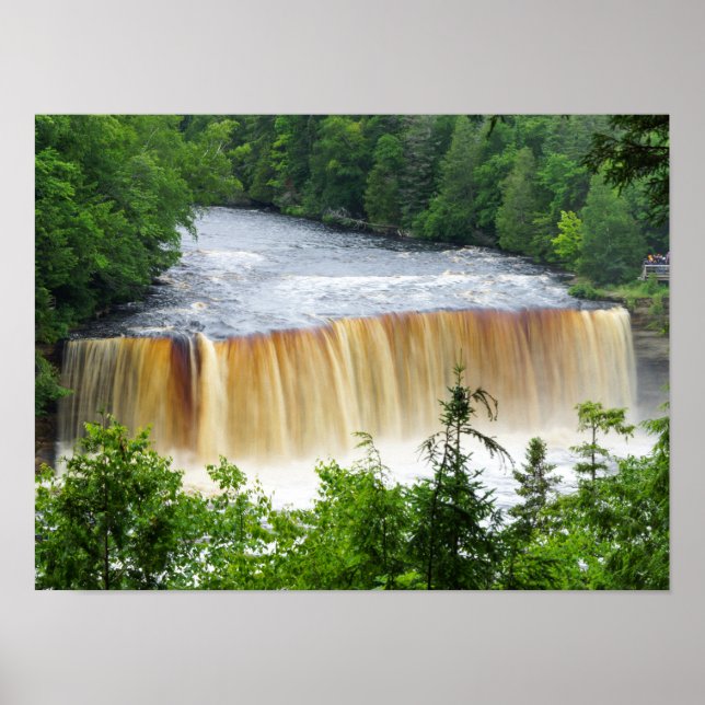 Affiches Chutes supérieures de Tahquamenon (Devant)