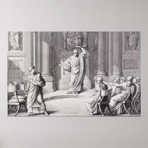 Affiches Cicero Catiline de dénonciation