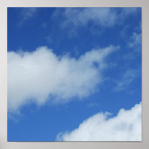 Affiches Ciel bleu