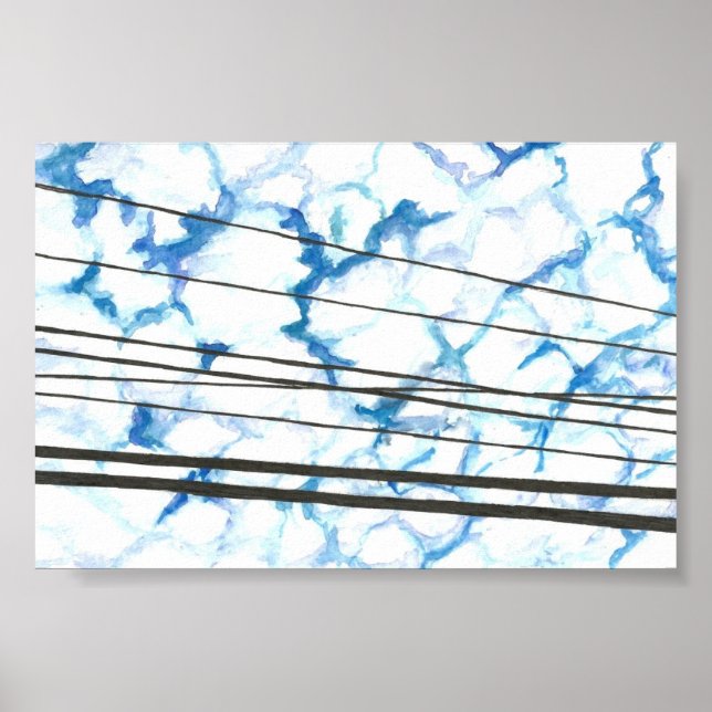 Affiches Ciel nuageux (Devant)