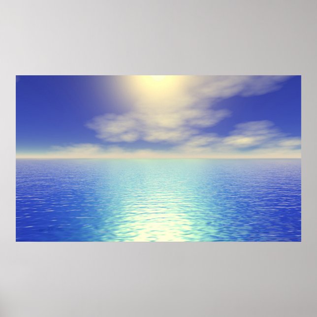 Affiches Ciel paradisiaque (Devant)