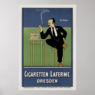 Affiches Cigaretten Laferme Dresde