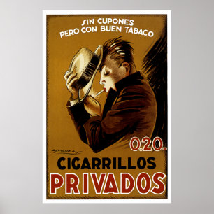 Affiches Cigarillos Privados