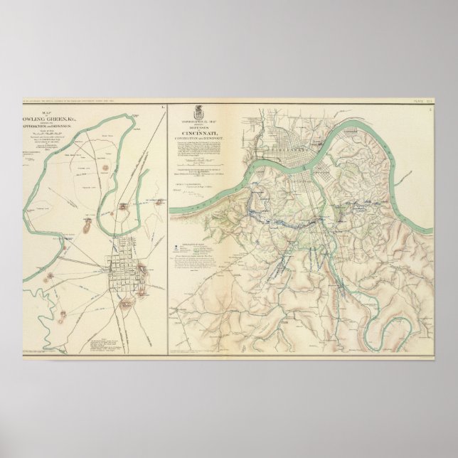 Affiches Cincinnati, Covington, Newport (Devant)